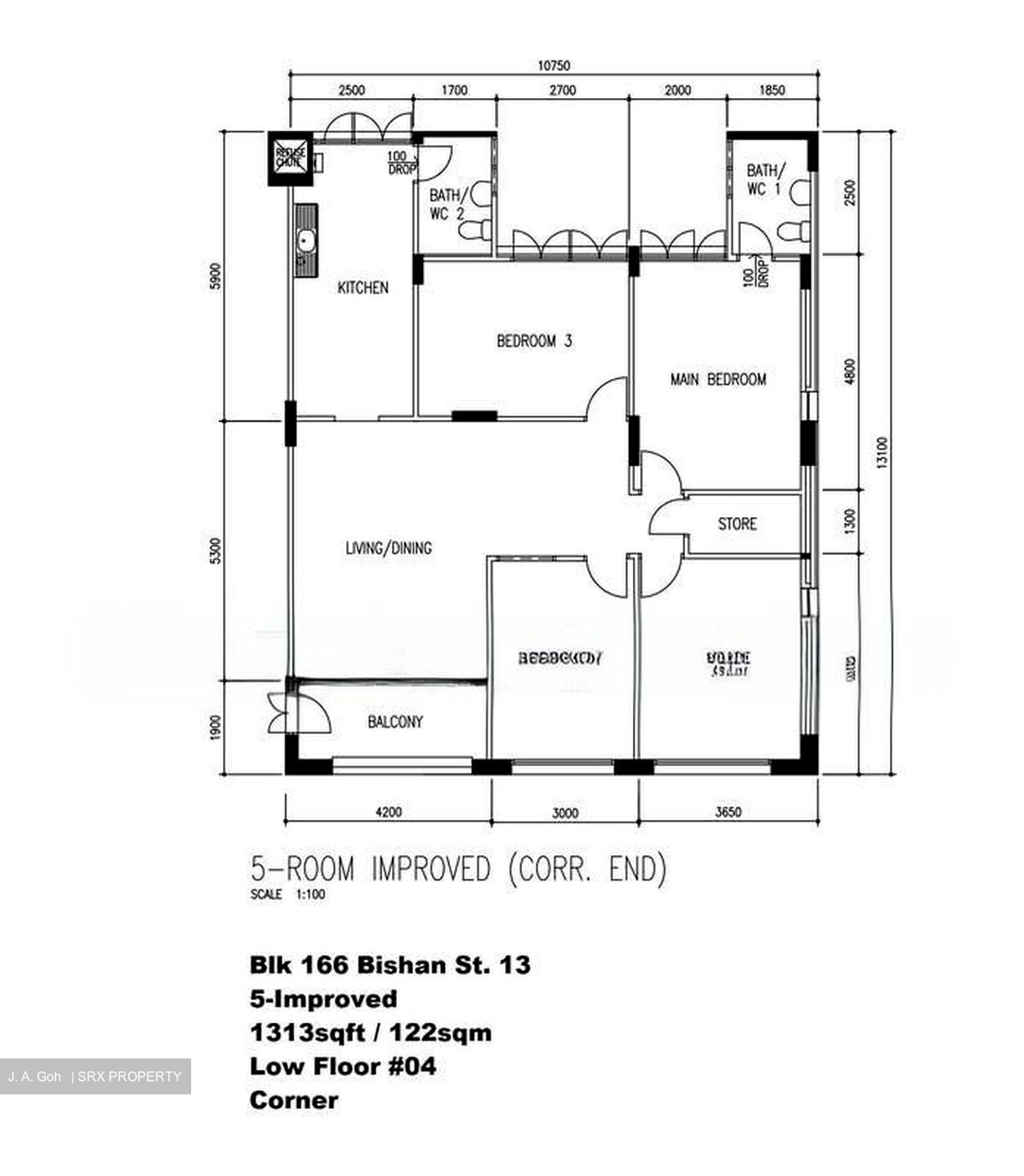Blk 166 Bishan Street 13 (Bishan), HDB 5 Rooms #594597501